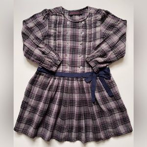 Antik Batik Girls’ Plaid Dress
